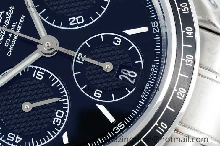 0320 Speedmaster Racing Master SS HKF Best Edition Black Dial on SS Bracelet A Versatile 7810